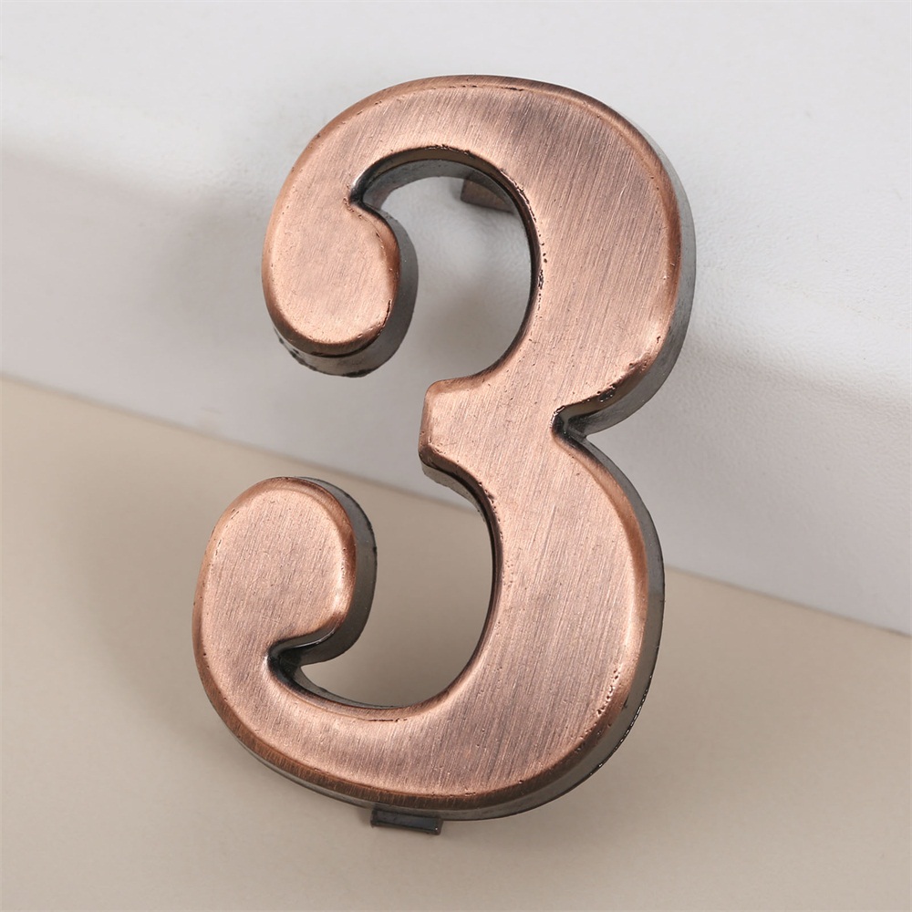 Modern House Sign Door Number Tablet Plate Hotel Mark Plaque Personalised Name - Picture 16 of 21