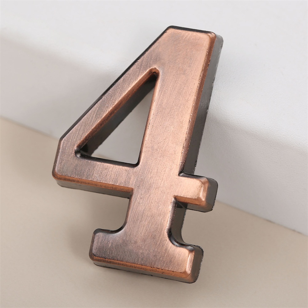 Modern House Sign Door Number Tablet Plate Hotel Mark Plaque Personalised Name - Picture 17 of 21